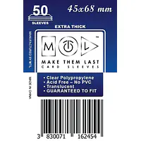 Mtl ovitki 45X68 mm 50Pcs Thick Card Sleeves - Master