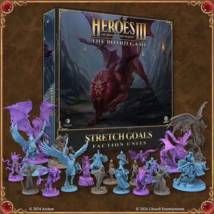 Heroes of Might and Magic III: The Board Game – Stretch Goals Faction Units - Master