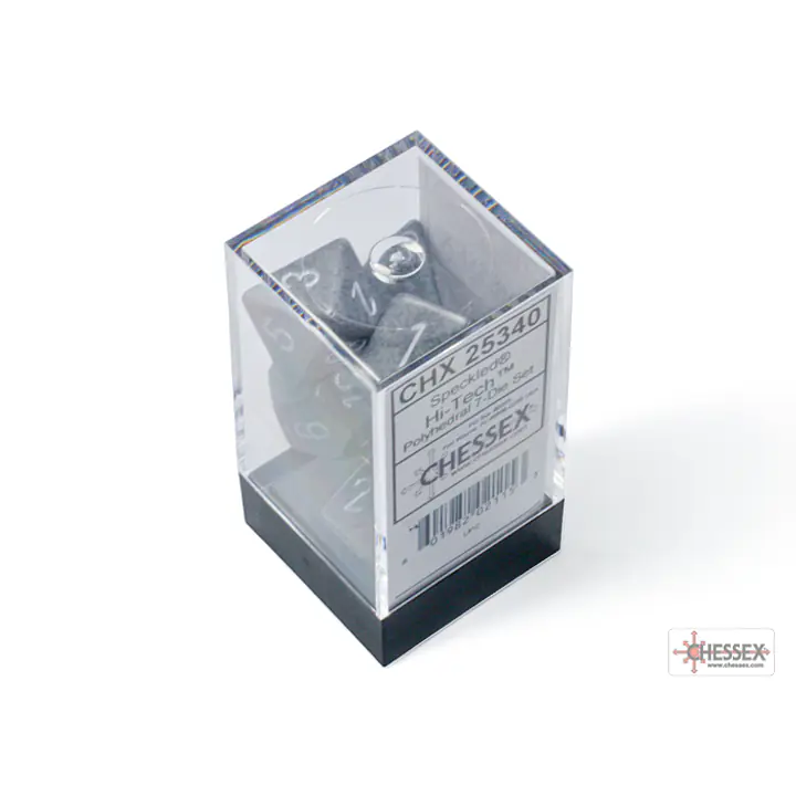 DICE CHESSEX - Speckled Hi-Tech Polyhedral (7 DICE) - Master