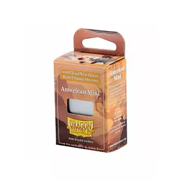 Dragon Shield - Board Games Sleeves Clear/Non-Glare: 41x63mm (American Mini) – 100 Sleeves - Master