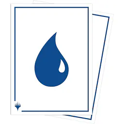 Ultra Pro - Mana 8 - 105ct Apex Deck Protector Sleeves - Island for Magic: The Gathering - Master