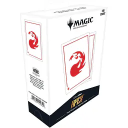 Ultra Pro - Mana 8 - 105ct Apex Deck Protector Sleeves - Mountain for Magic: The Gathering - Master