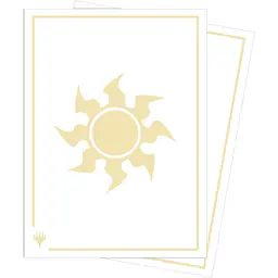Ultra Pro - Mana 8 - 105ct Apex Deck Protector Sleeves - Plains for Magic: The Gathering - Master