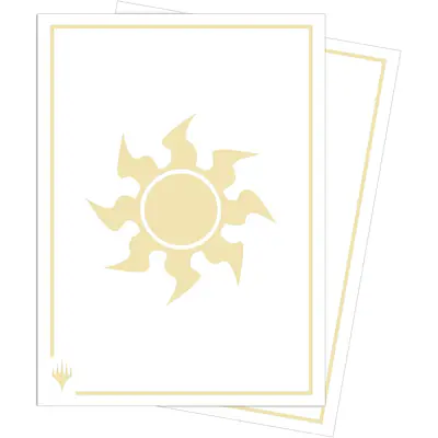 Ultra Pro - Mana 8 - 105ct Apex Deck Protector Sleeves - Plains for Magic: The Gathering primary image