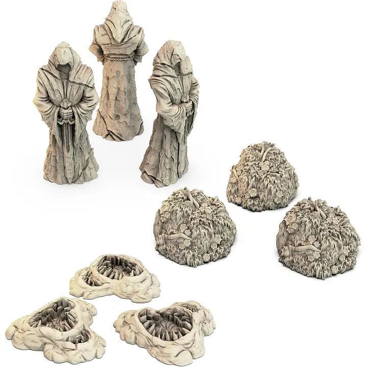 Dragon Eclipse: Terrain Miniature Pack - Master