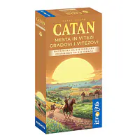  Catan: Mesta in vitezi - Razširitev za 5 - 6 igralcev - Nova 2025 izdaja - Master