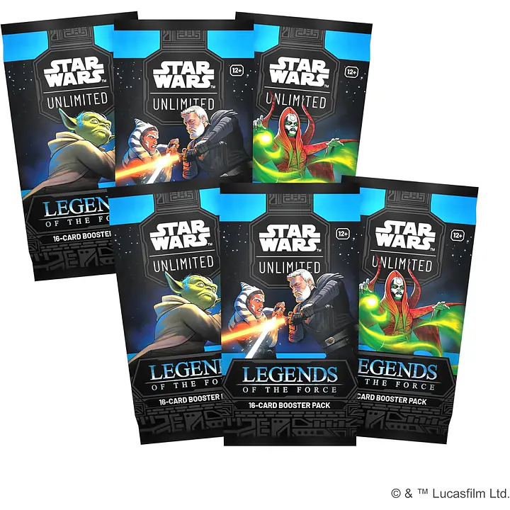 Star Wars: Unlimited - Legends of the Force – Prerelease Box - Master