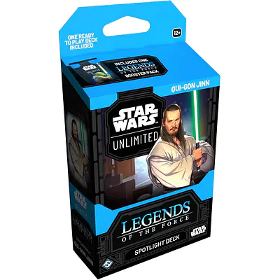 Star Wars: Unlimited - Legends of the Force – Spotlight Deck Qui-Gon Jinn primary image