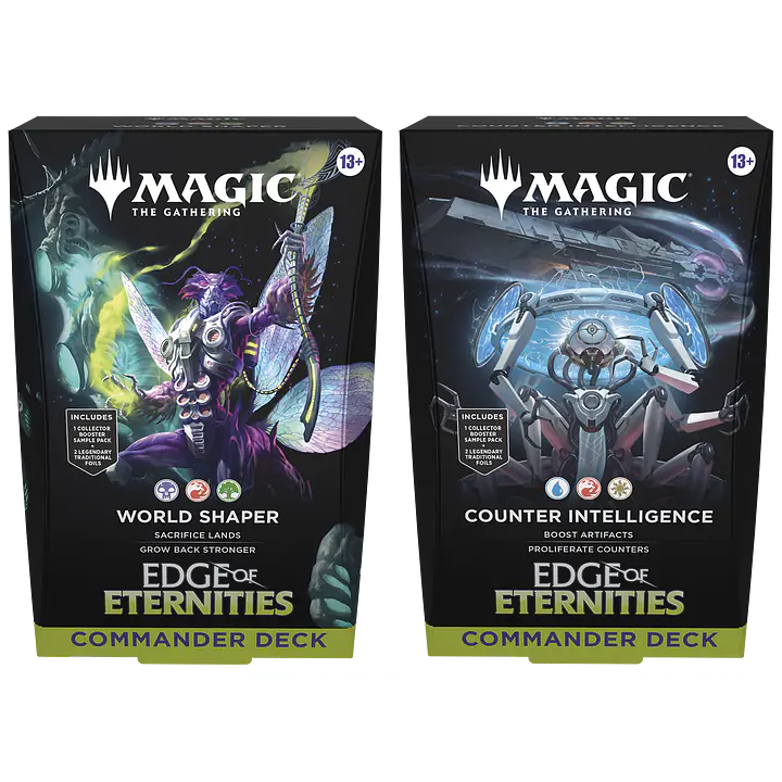 Magic the Gathering - Edge of Eternities - Commander Deck Bundle - Master