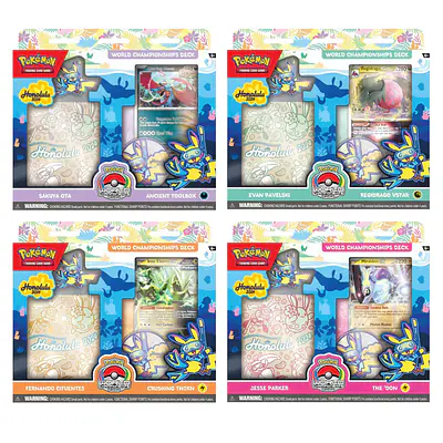 Pokemon - PKM - World Championship Deck 2024 Bundle of (Set of 4) primary image