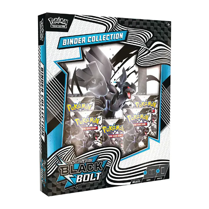 Pokemon - PKM - Scarlet and Violet Black Bolt Binder Collection - Master