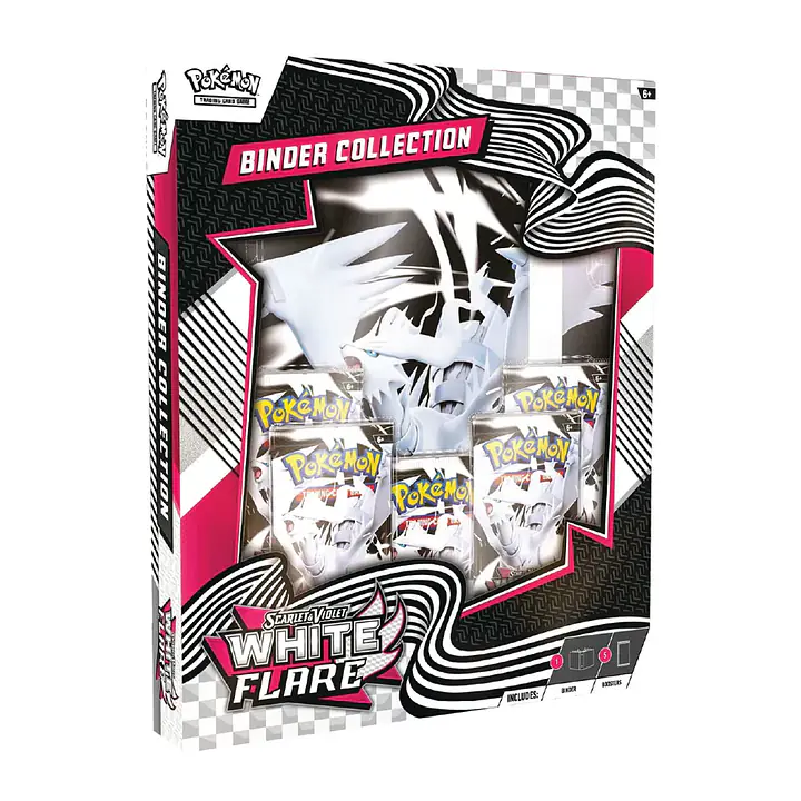 Pokemon - PKM - Scarlet and Violet White Flare Binder Collection - Master