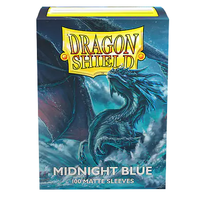 Dragon Shield Standard Sleeves Matte - Midnight Blue (100x) primary image