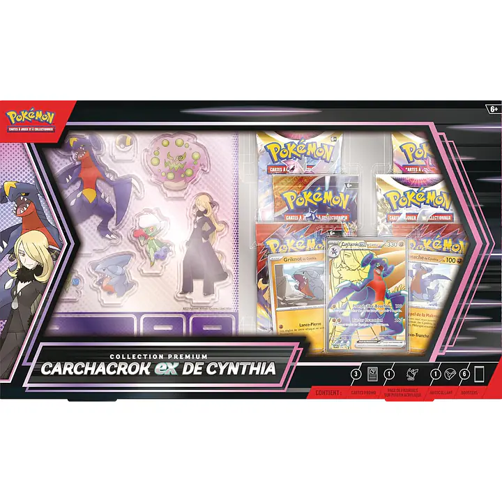 Pokemon - PKM - Carchacrok-ex Premium Collection by Cynthia - Master