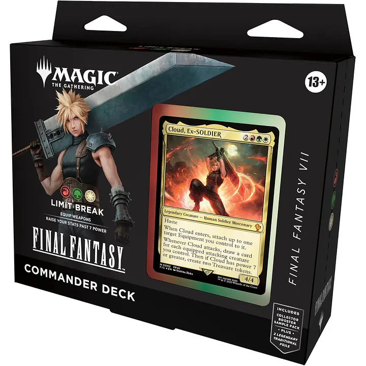 Magic the Gathering - Final Fantasy VII Commander Deck - Limit Break - Master