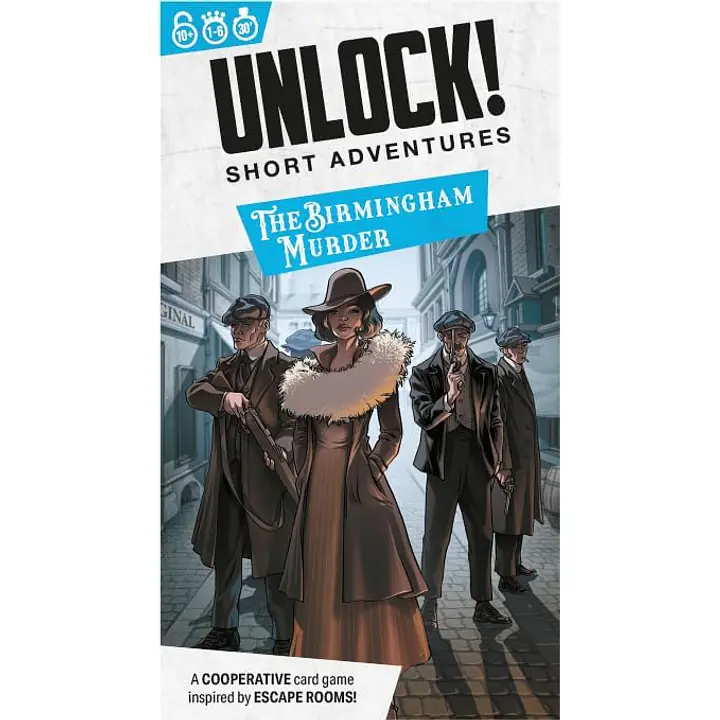 Unlock!: Short Adventures – The Birmingham Murder - Master