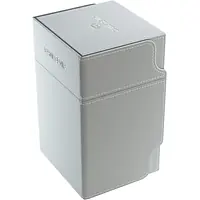 GAMEGENIC - WATCHTOWER 100+ CONVERTIBLE DECK BOX - WHITE - Master
