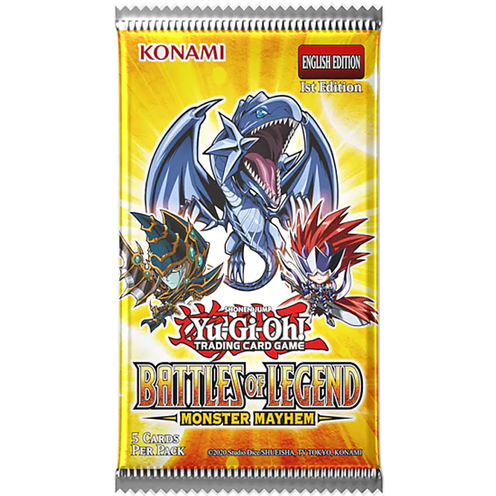 YGO – Battle of Legends: Monster Mayhem - Booster - YU-GI-OH! - Master