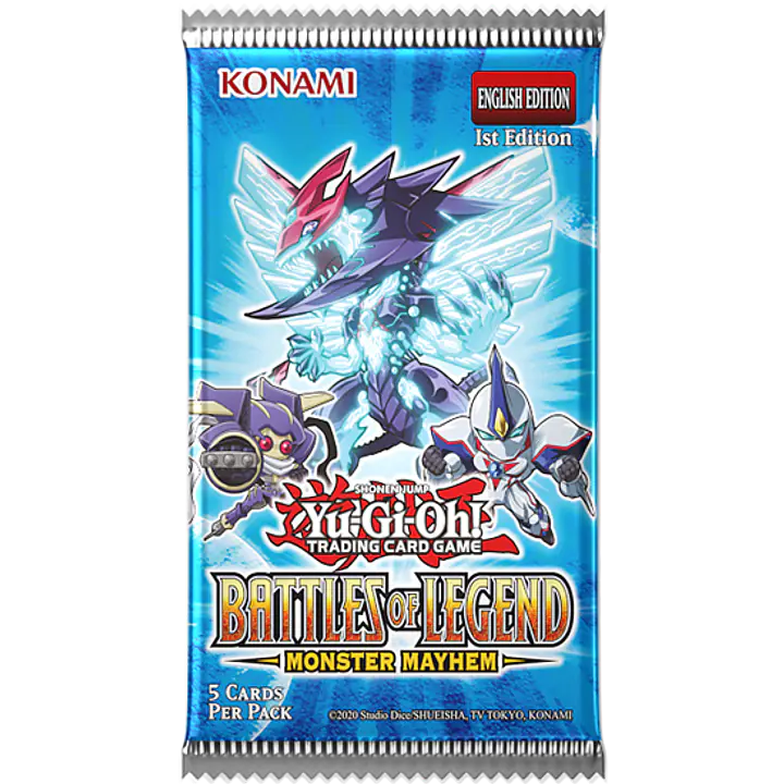 YGO – Battle of Legends: Monster Mayhem - Booster - YU-GI-OH! - Master