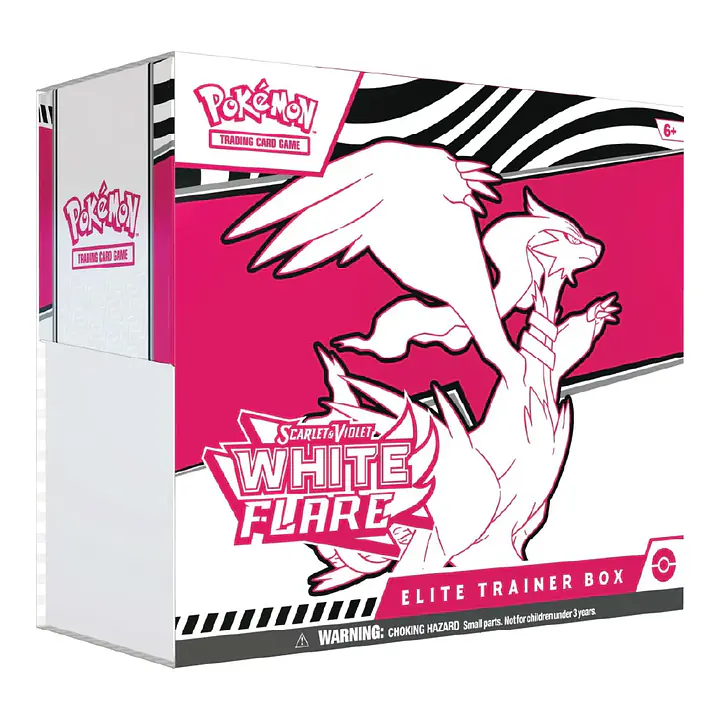 Pokemon - PKM - Scarlet and Violet White Flare Elite Trainer  Box - Master