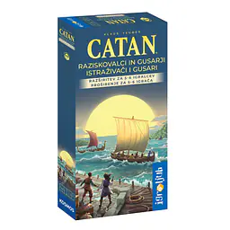 CATAN: Raziskovalci in Gusarji - Razširitev za 5 - 6 igralcev - Nova 2025 izdaja - Master
