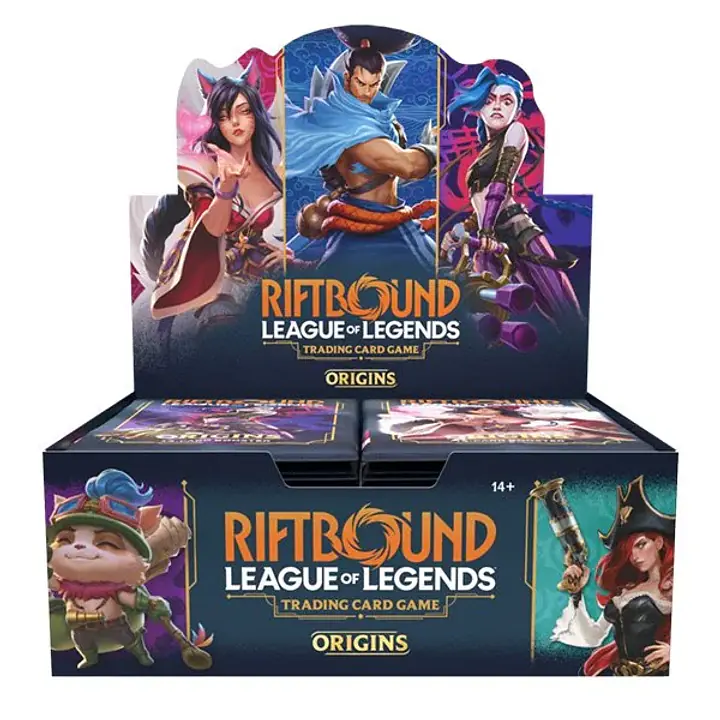 Riftbound: League of Legends Trading Card Game - Set 1 - Origins Booster Display - DATUM IZIDA 31.10.2025 - Master