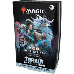 Magic The Gathering - Dragonstorm Commander Deck - Jeskai Striker - Master