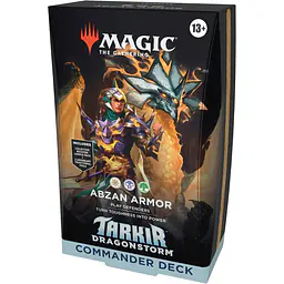 Magic The Gathering - Dragonstorm Commander Deck - Abzan Armor - Master