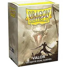 DRAGON SHIELD DUAL MATTE SLEEVES - VALOR (100X) - Master