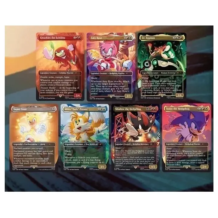 Magic The Gathering - Secret Lair x Sonic The Hedgehog: Friends & Foes - Master