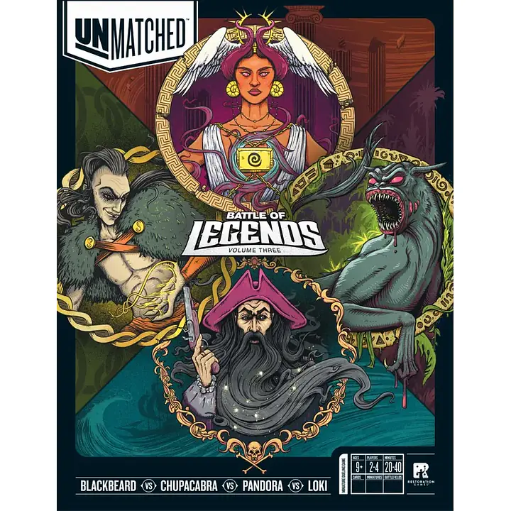 Unmatched: Battle of Legends, Volume Three - Master