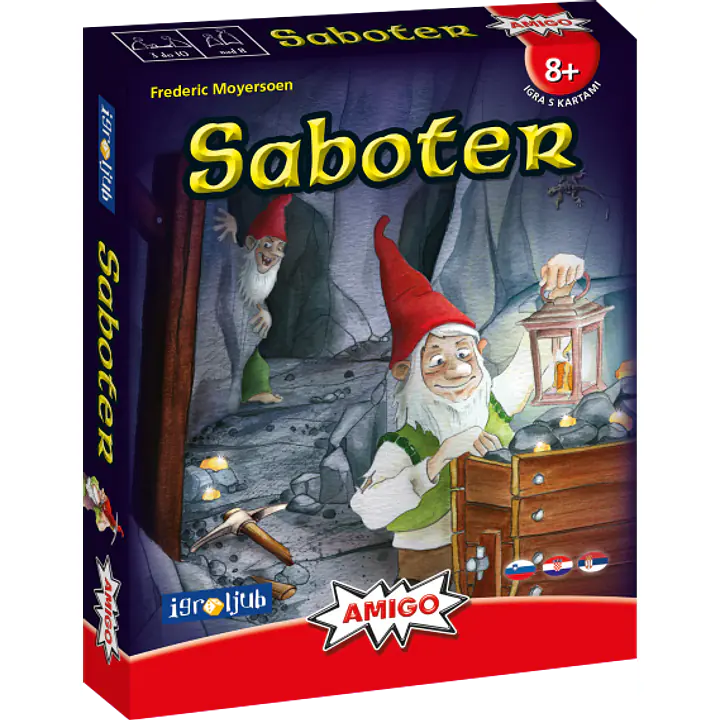 SABOTEUR (SABOTER) - SLOVENSKA IZDAJA - Master