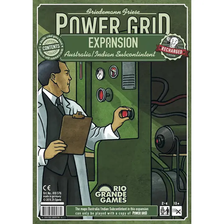 POWER GRID: AUSTRALIA & INDIAN SUBCONTINENT - RECHARGED - Master