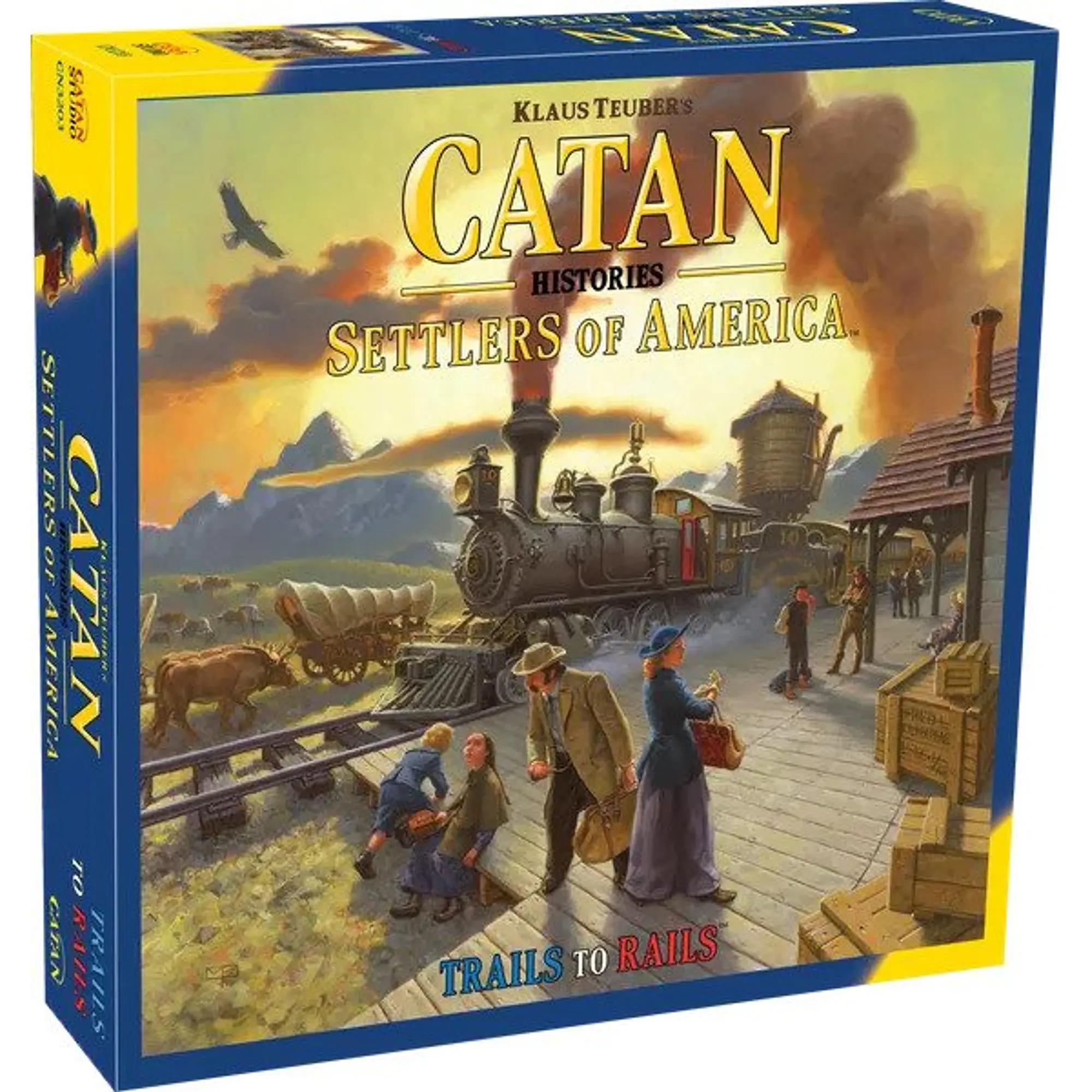 CATAN HISTORIES: SETTLERS OF AMERICA - TRAILS TO RAILS - Master
