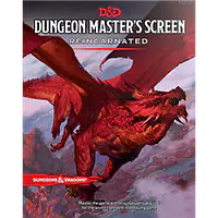 DUNGEONS AND DRAGONS RPG: MASTER'S SCREEN REINCARNATED - Master