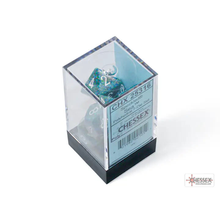 DICE CHESSEX - Speckled Sea Polyhedral (7 DICE) - Master