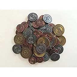 VITICULTURE: METAL LIRA COINS - Master