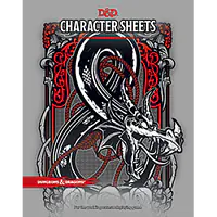 DUNGEONS AND DRAGONS RPG: CHARACTER SHEETS - Master