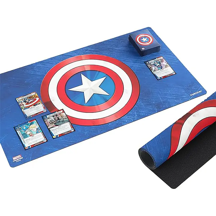 MARVEL CHAMPIONS – PRIME GAME MAT – CAPTAIN AMERICA - Master