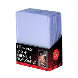 ULTRA PRO - 3" x 4"  SUPER CLEAR PREMIUM TOPLOADERS (25 X SLEEVE) - Master