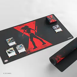 MARVEL CHAMPIONS – PRIME GAME MAT – BLACK WIDOW - Master