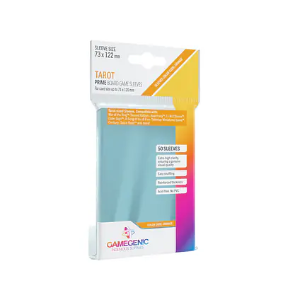 GAMEGENIC - PRIME TAROT OVITKI CLEAR - (73 x 122MM) - 50X primary image