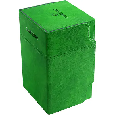 GAMEGENIC - WATCHTOWER 100+ CONVERTIBLE DECK BOX - GREEN primary image