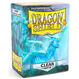 DRAGON SHIELD STANDARD SLEEVES - CLEAR MATTE (100X) - Master
