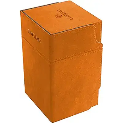 GAMEGENIC - WATCHTOWER 100+ CONVERTIBLE DECK BOX - ORANGE primary image