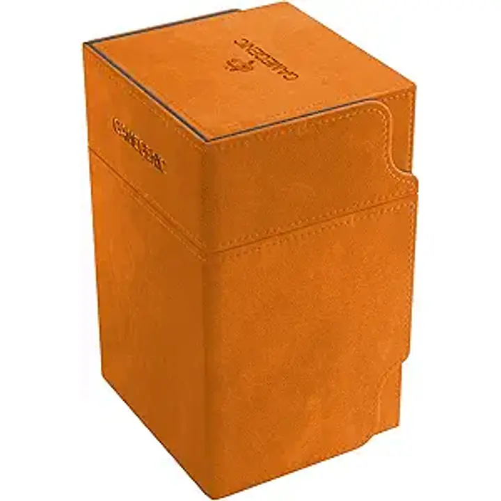 GAMEGENIC - WATCHTOWER 100+ CONVERTIBLE DECK BOX - ORANGE - Master