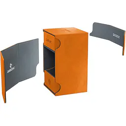 GAMEGENIC - WATCHTOWER 100+ CONVERTIBLE DECK BOX - ORANGE - Master