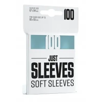 JUST SLEEVES - SOFT SLEEVES - 100X SLEEVES primary image