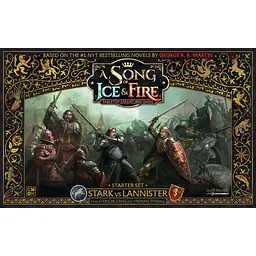 A SONG OF ICE AND FIRE: TABLETOP MINIATURES GAME - STARK VS LANNISTER STARTER SET - Master