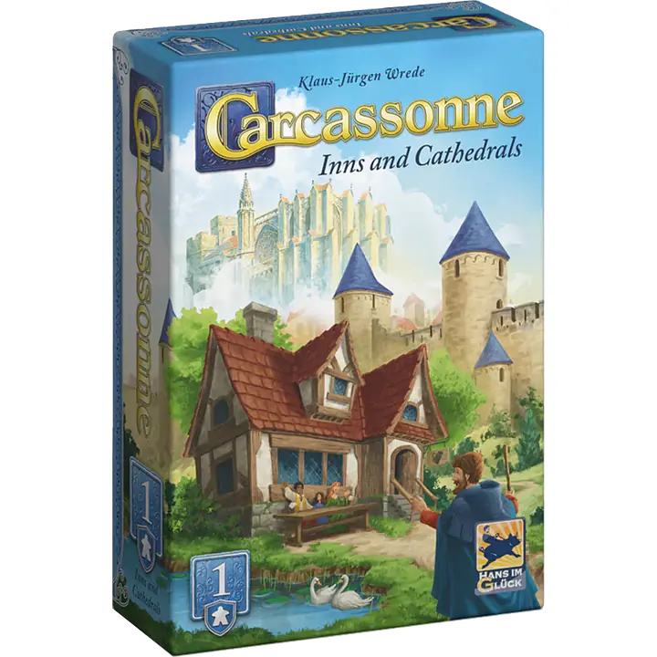 CARCASSONNE: EXPANSION 1 – INNS AND CATHEDRALS - 3 EDICIJA - Master